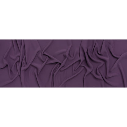 Polyester Woven - Royal Purple - Designer Deadstock - Full