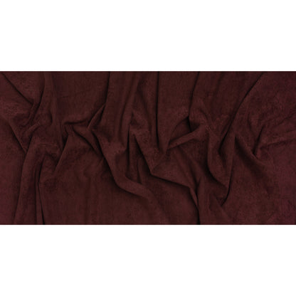 Stretch Polyester and Nylon Corduroy - Wine Tasting Purple - Designer Deadstock