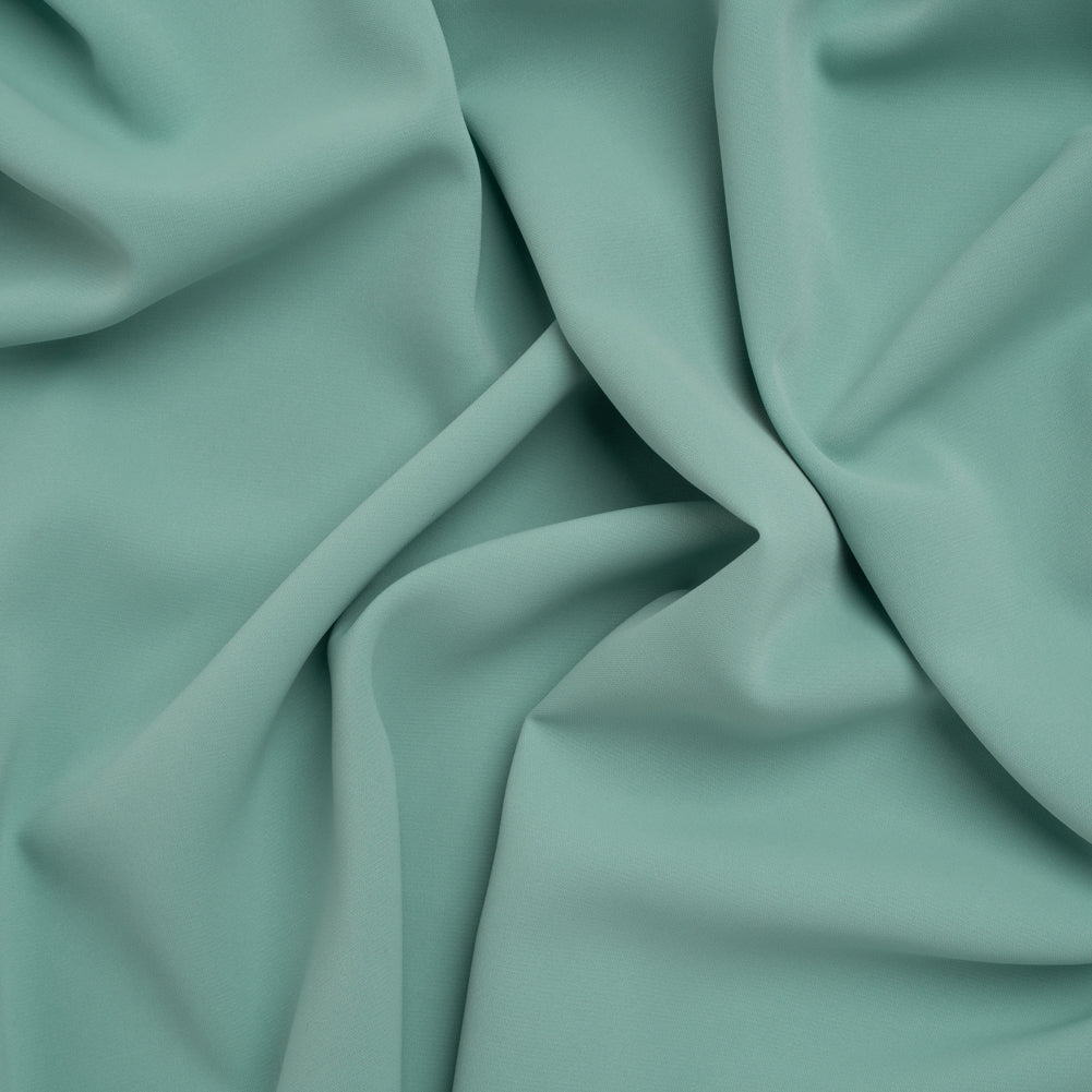 Stretch Polyester Woven - Seafoam Green - Deadstock