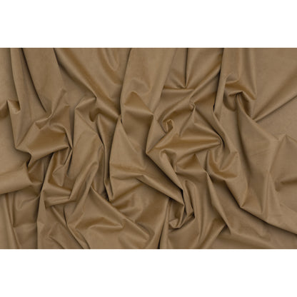 Stretch Recycled Polyester Faux Suede - Beige - Full
