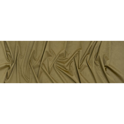 Stretch Recycled Polyester Faux Suede - Olive - Full