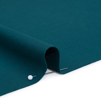 Lightweight Stretch Ponte Knit - Teal - Hesperia Collection Detail