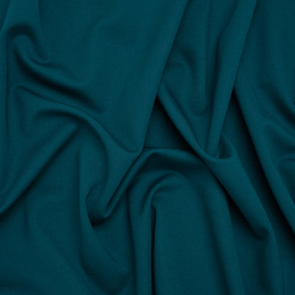 Lightweight Stretch Ponte Knit - Teal - Hesperia Collection