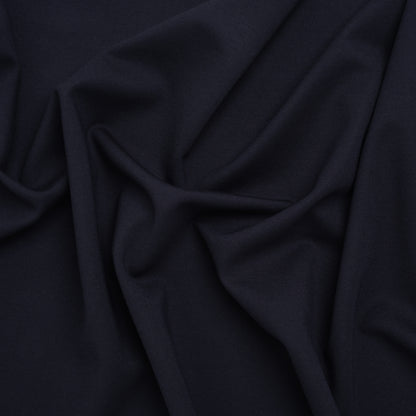 Lightweight Stretch Ponte Knit - Midnight Blue - Hesperia Collection