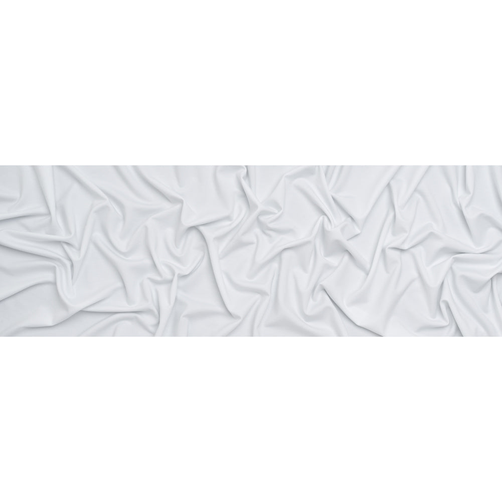 Lightweight Stretch Ponte Knit - Whisper White - Hesperia Collection - Full