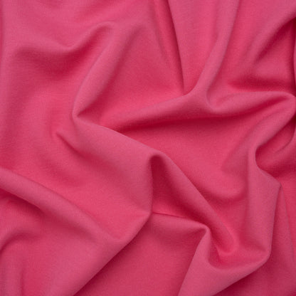 Lightweight Stretch Ponte Knit - Honeysuckle Pink - Hesperia Collection