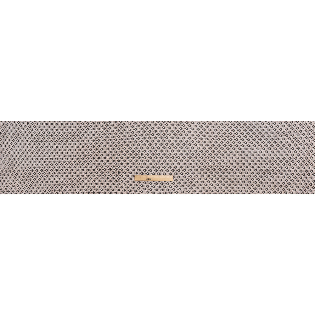 Guipure Lace - Bleached Sand Scale Scallops