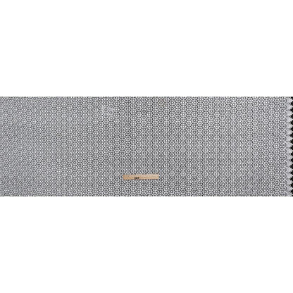 Guipure Lace - White Dots with Fancy Border