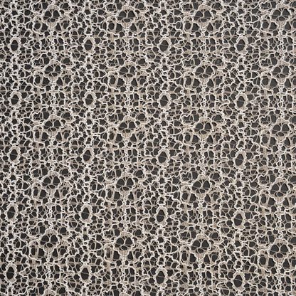 Corded Nylon Lace - Bleached Sand Abstract Lines