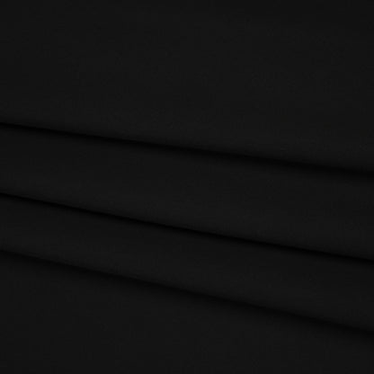 Fluid Recycled Polyester Woven by Max Alexander - Black Folded