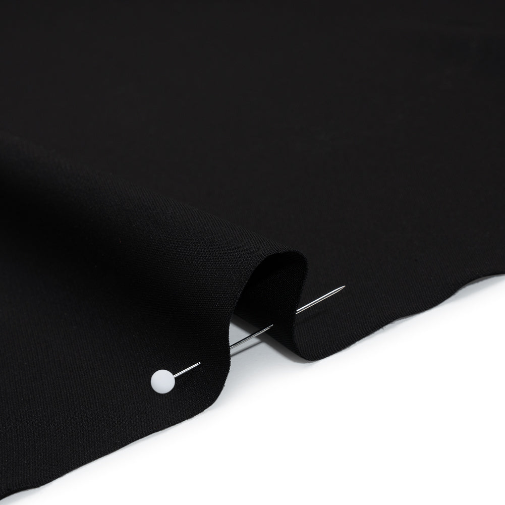 Fluid Recycled Polyester Woven by Max Alexander - Black Detail