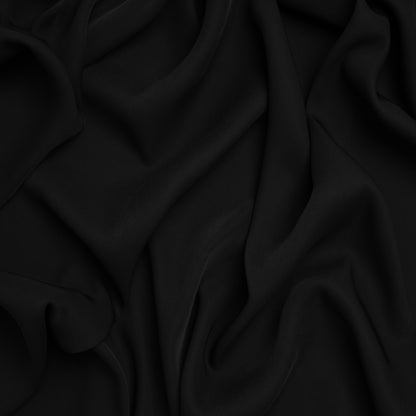 Fluid Recycled Polyester Woven by Max Alexander - Black