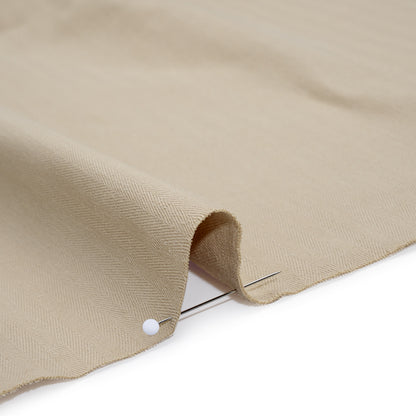 Cotton Herringbone Twill Coutil - Creme Brulee - Farrah Collection