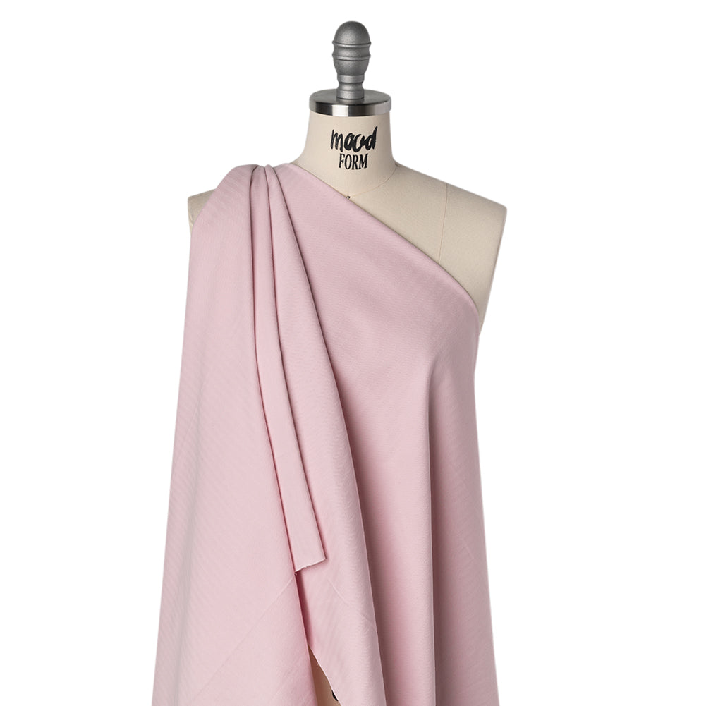 Cotton Herringbone Twill Coutil - Pale Pink - Farrah Collection