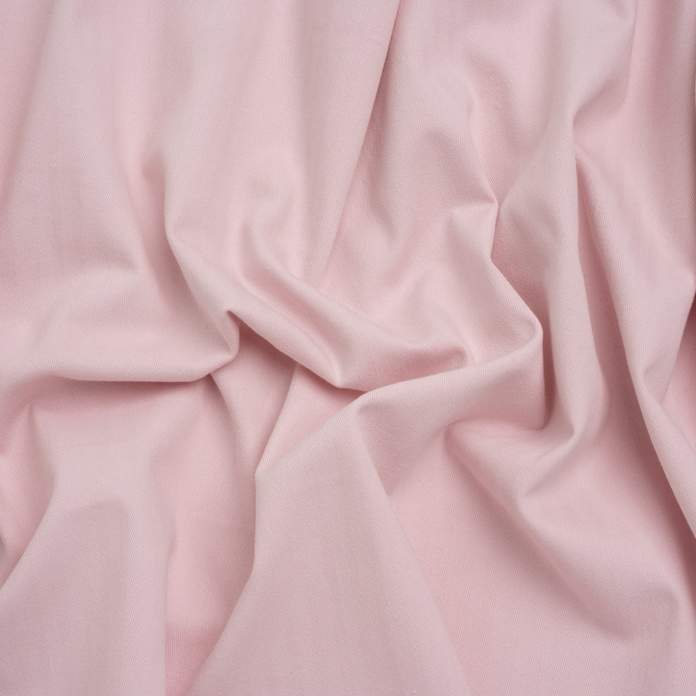 Cotton Herringbone Twill Coutil - Pale Pink - Farrah Collection