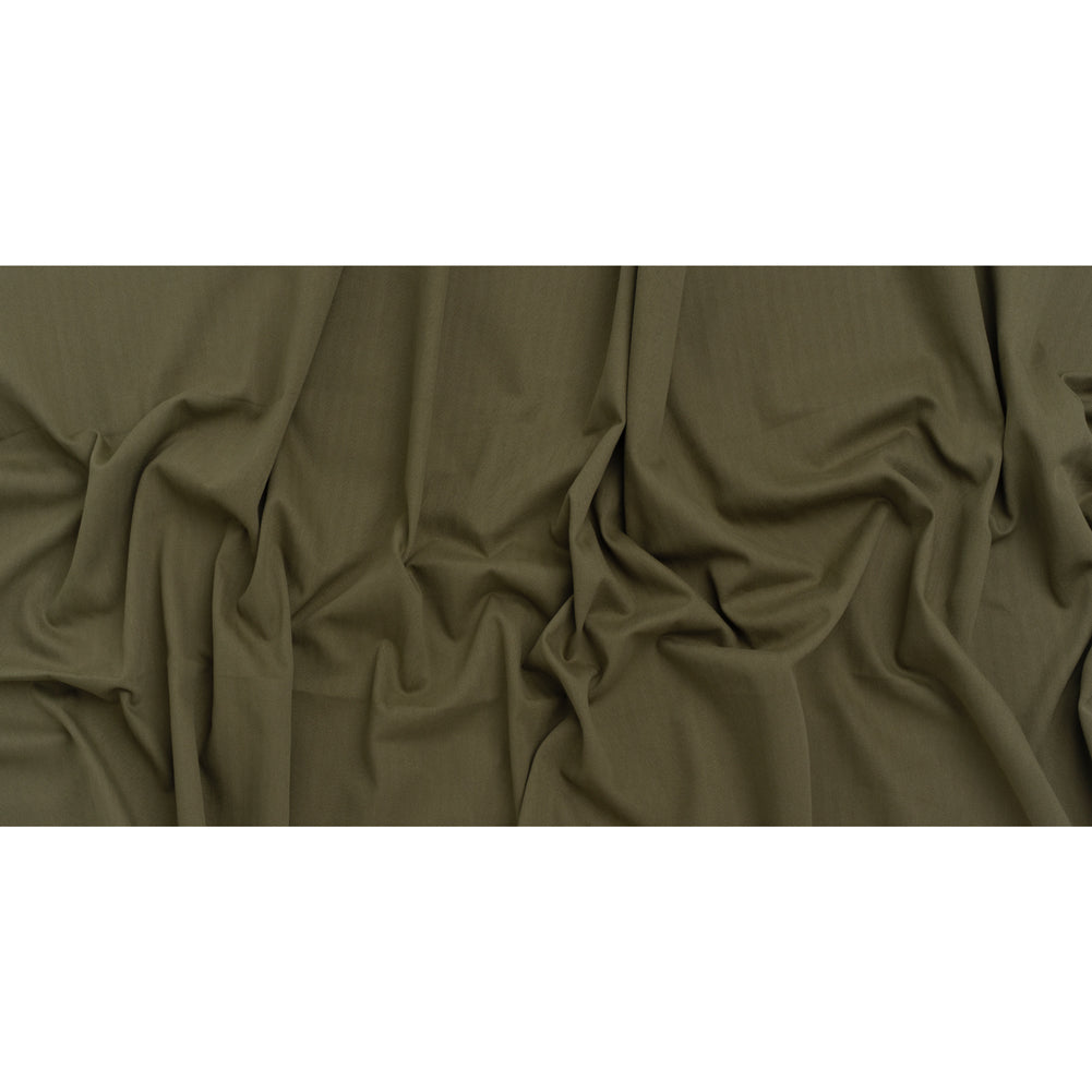 Cotton Herringbone Twill Coutil - Dusty Olive - Farrah Collection