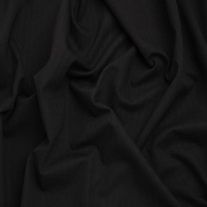 Cotton Herringbone Twill Coutil - Black - Farrah Collection