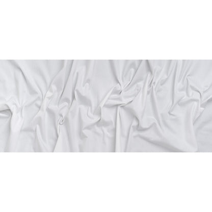 Cotton Herringbone Twill Coutil - White - Farrah Collection