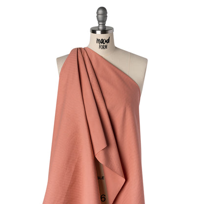 Cotton Herringbone Twill Coutil - Dusty Rose - Farrah Collection