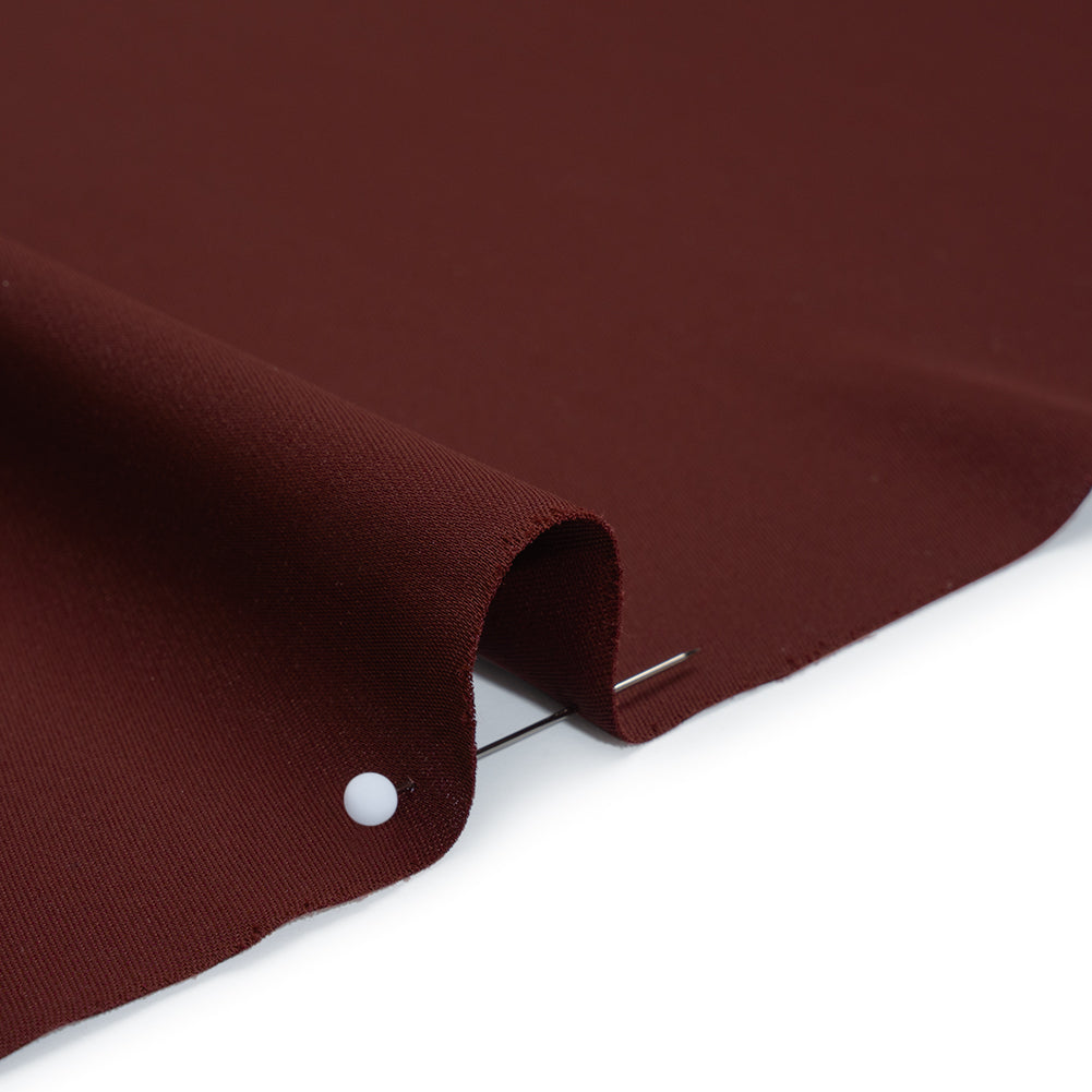 Fluid Recycled Polyester Woven by Max Alexander - Bordeaux Detail