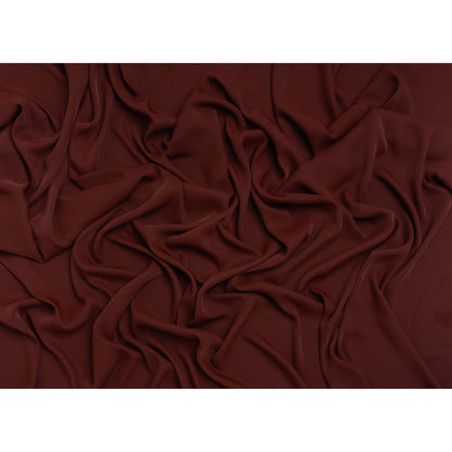 Fluid Recycled Polyester Woven by Max Alexander - Bordeaux - Full