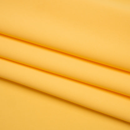 Fluid Recycled Polyester Woven by Max Alexander - Sun Yellow Folded