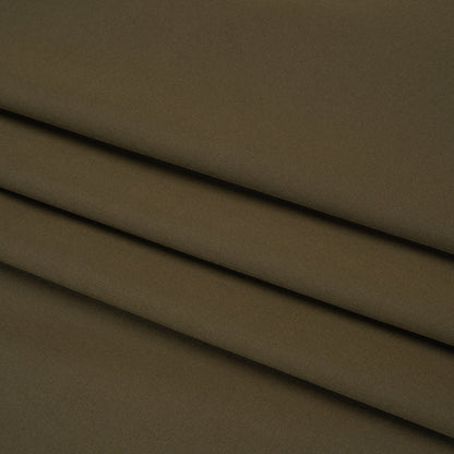 Stretch Polyester Woven - Caper Green - Designer Deadstock Folded