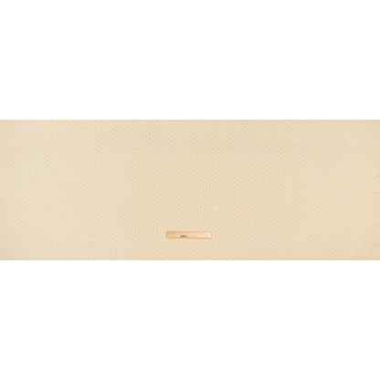 Cotton Pointelle Rib Knit - Light Sunshine Yellow Diamonds - Cassy Collection