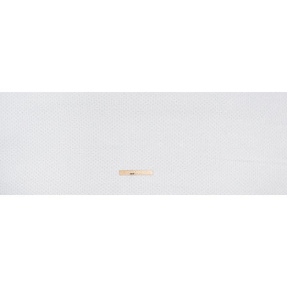 Cotton Pointelle Rib Knit - Powder White Diamonds - Cassy Collection
