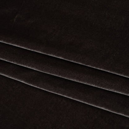 Silk and Rayon Velvet - Total Eclipse - Adelasia Collection Folded
