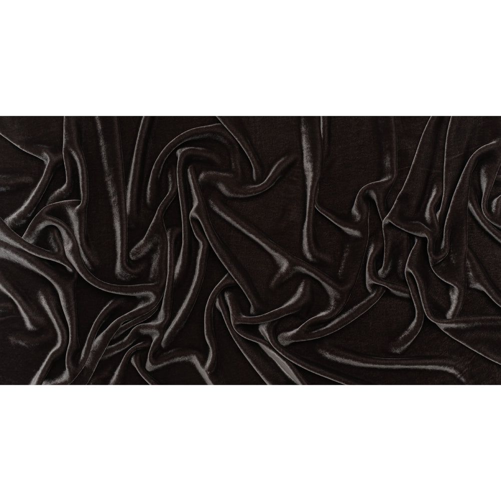 Silk and Rayon Velvet - Total Eclipse - Adelasia Collection - Full