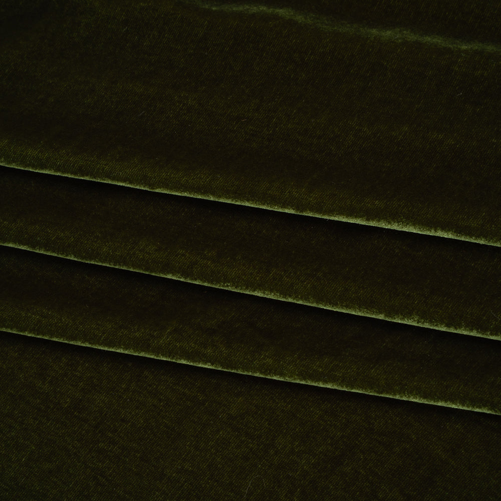 Silk and Rayon Velvet - Mountain View - Adelasia Collection Folded