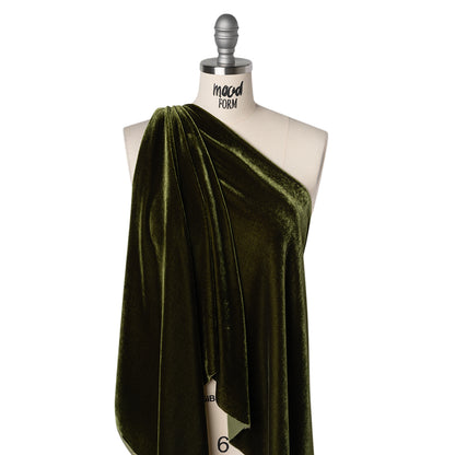 Silk and Rayon Velvet - Mountain View - Adelasia Collection Drape