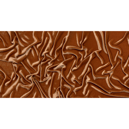 Silk and Rayon Velvet - Mocha Mousse - Adelasia Collection - Full