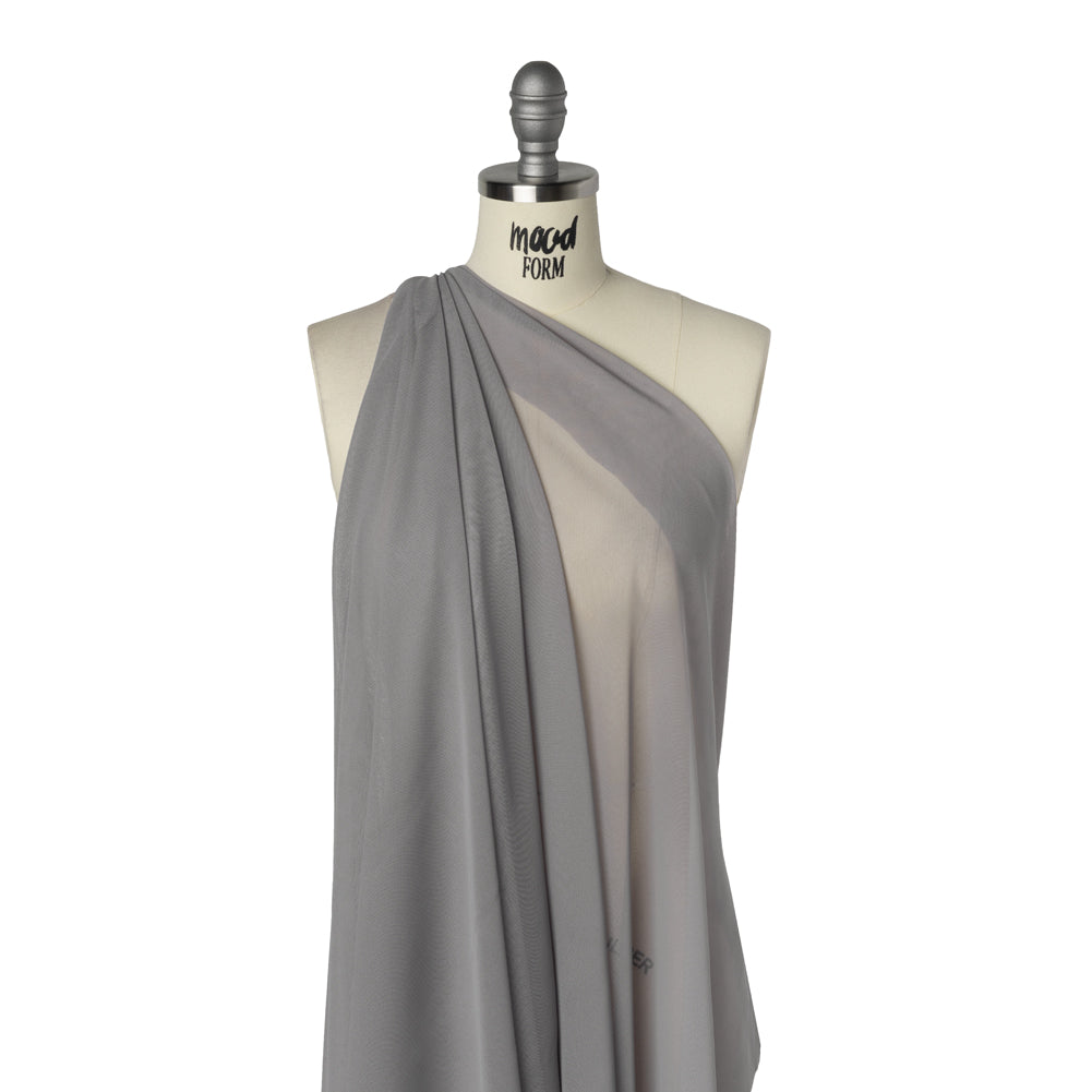 Polyester Mesh - Cool Gray - Drape