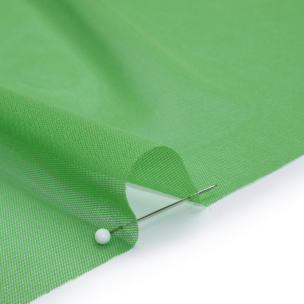 Polyester Mesh - Grass Green - Detail
