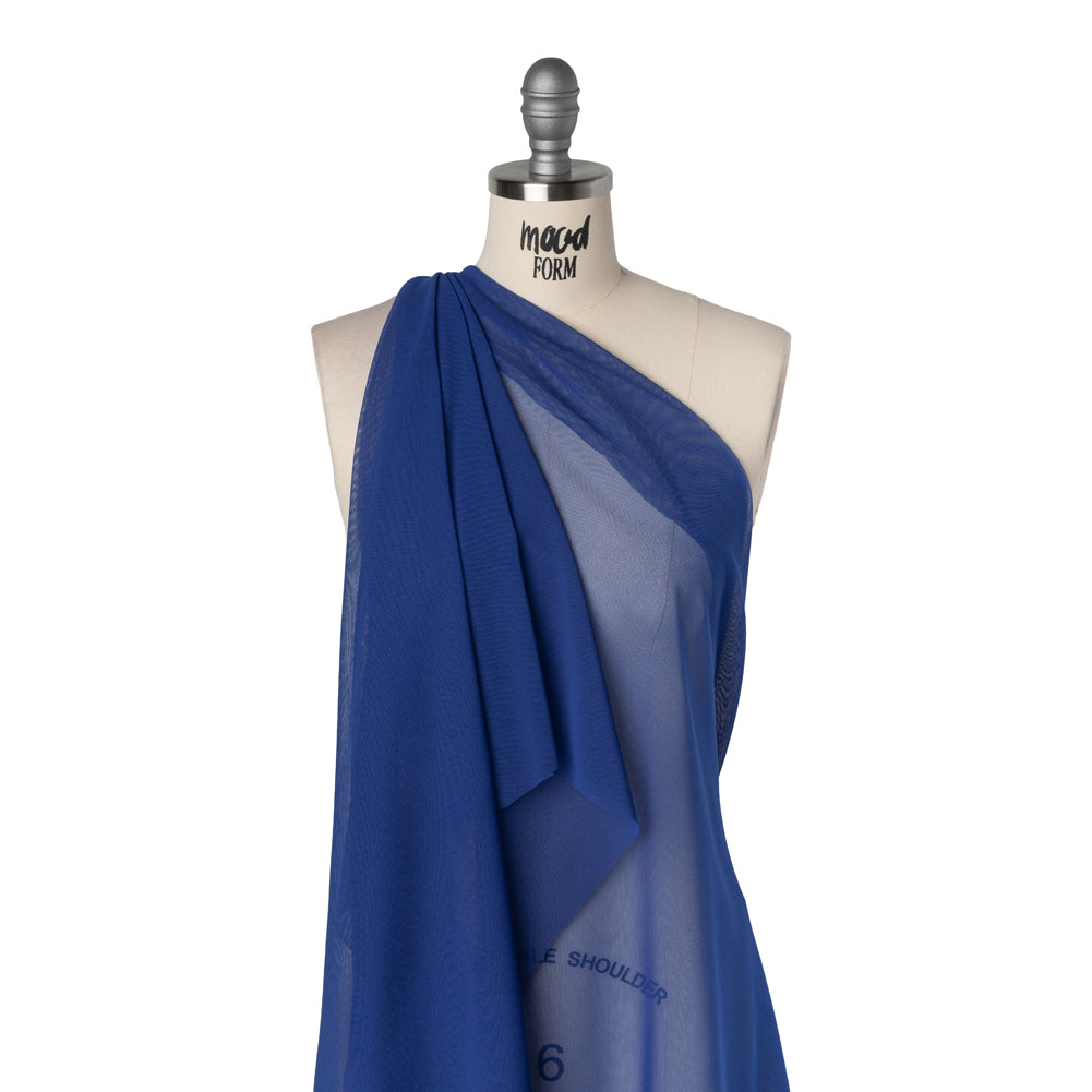Polyester Mesh - Royal Blue - Drape