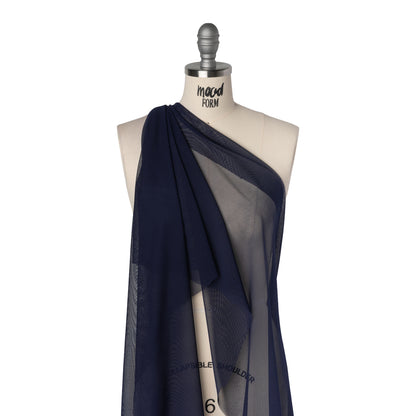 Polyester Mesh - Navy Blue