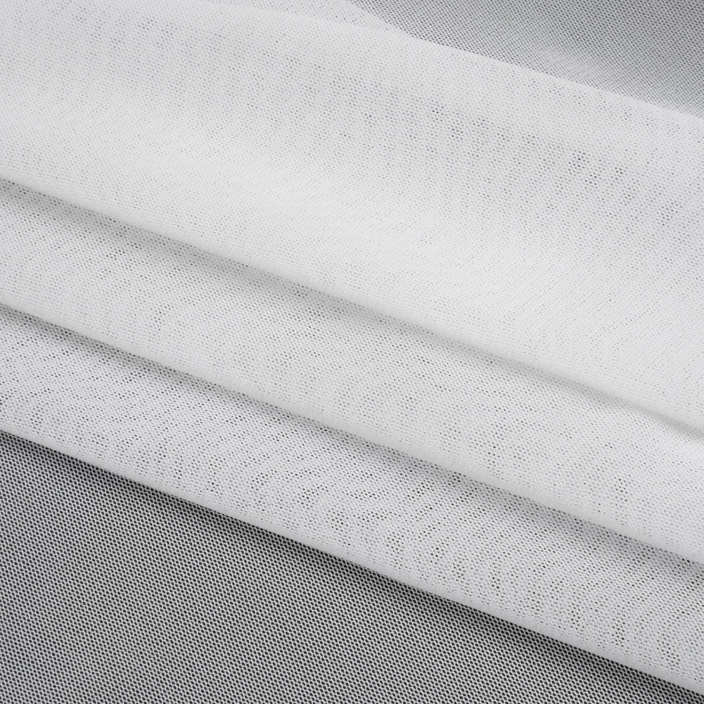 Polyester Mesh - White - Folded