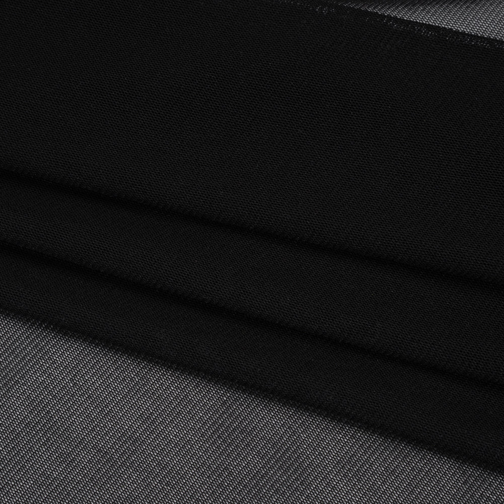 Nylon Mesh - Black - Folded
