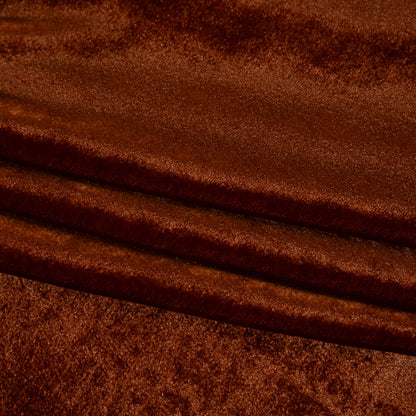 Silk and Rayon Velvet - Cinnamon Rust - Adelasia Collection
