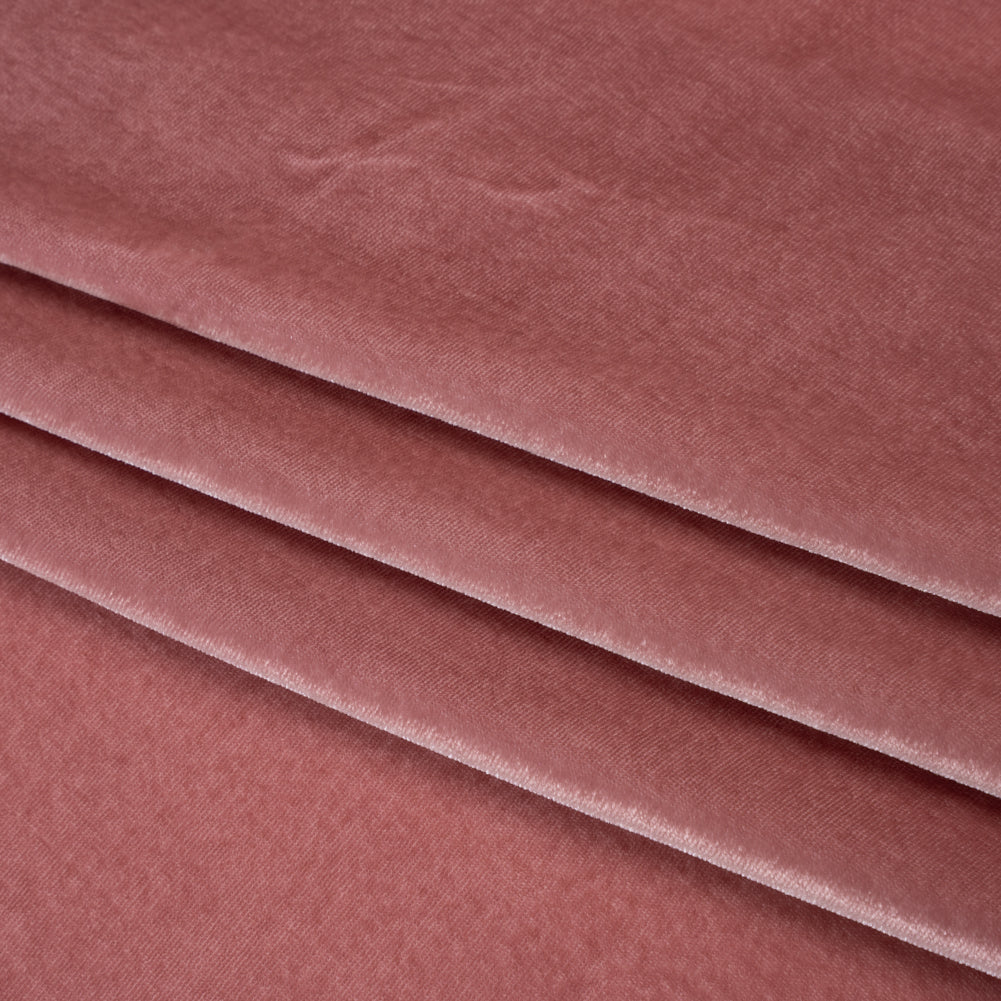 Silk and Rayon Velvet - Foxglove - Adelasia Collection - Folded