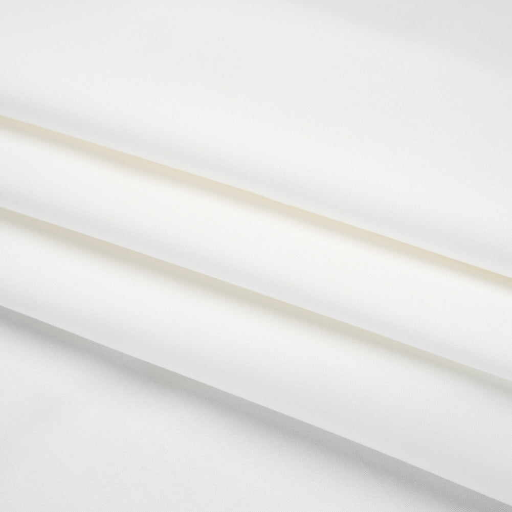 Mercerized Cotton Sateen - Cloud - Mallory Collection - Folded
