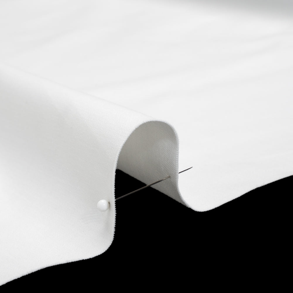 Mercerized Cotton Sateen - Cloud - Mallory Collection - Detail