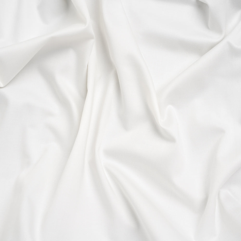 Mercerized Cotton Sateen - Cloud - Mallory Collection