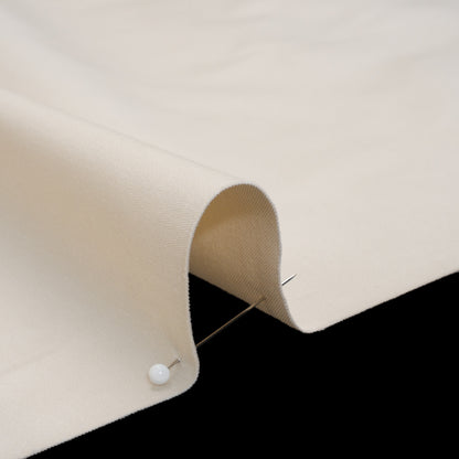 Mercerized Cotton Sateen - Ivory - Mallory Collection