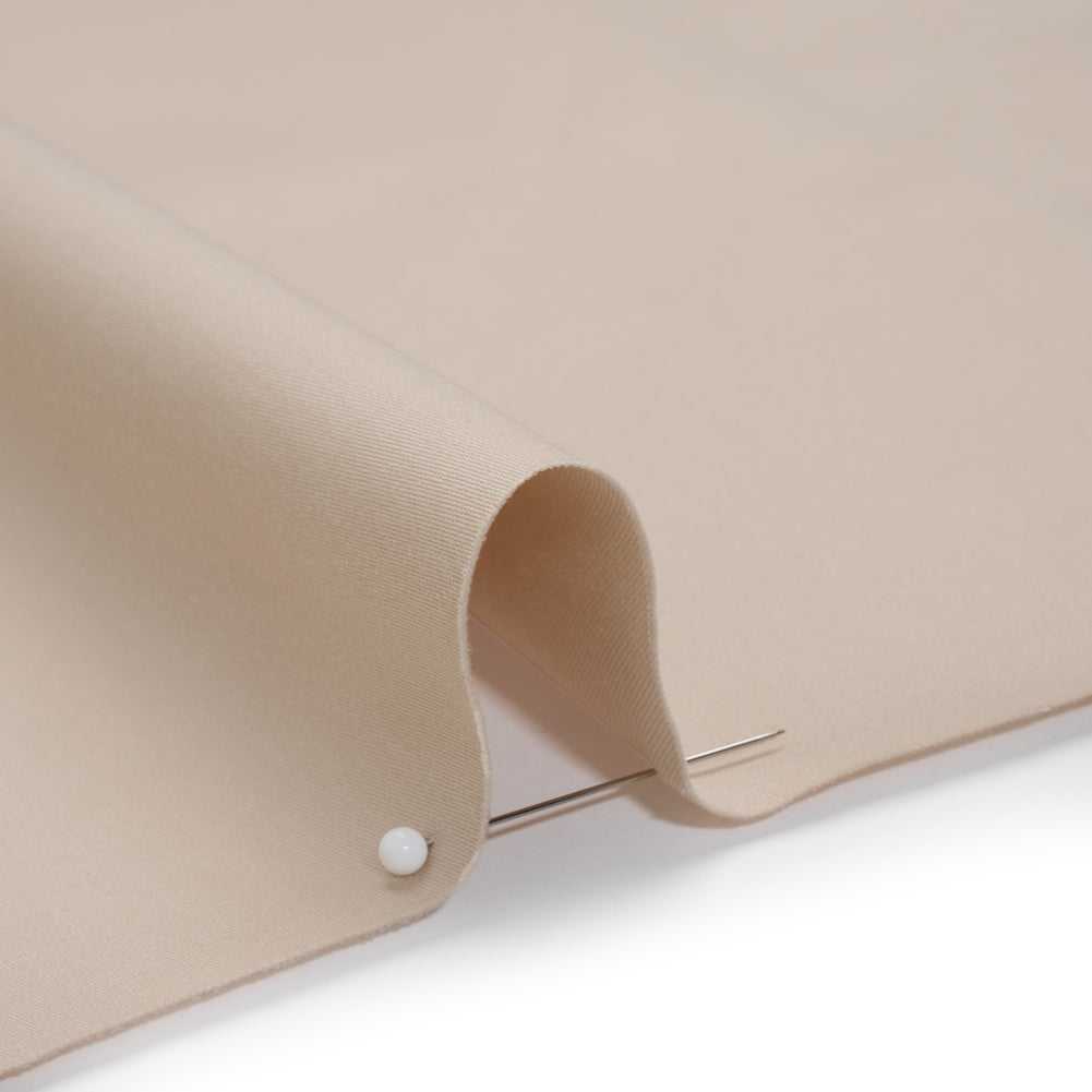 Mercerized Cotton Sateen - Bone - Mallory Collection - Detail