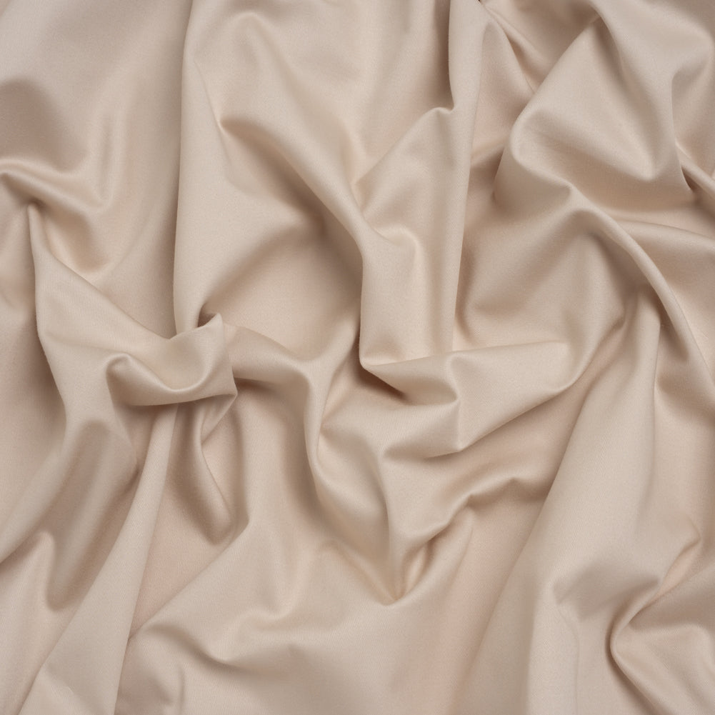 Mercerized Cotton Sateen - Bone - Mallory Collection