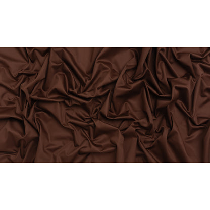 Mercerized Cotton Sateen - Chocolate - Mallory Collection
