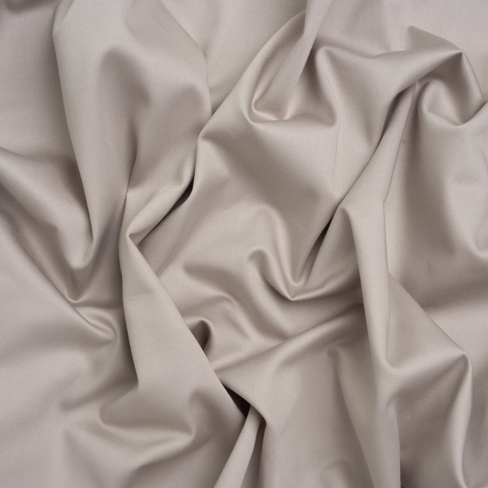 Mercerized Cotton Sateen - Ash - Mallory Collection